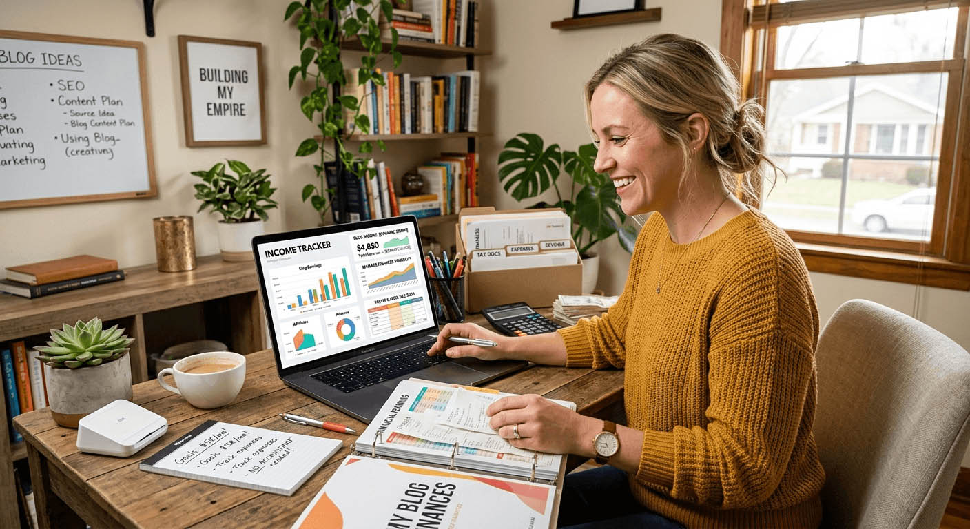 How Bloggers Can Take Control of Their Income Without Hiring an Accountant